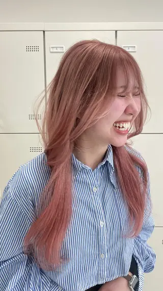 カラー mayu/ブリーチ/ layer/似合わせのヘアスタイル
