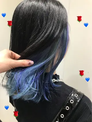 ミディアム カラー EMANON新宿東口所属・新宿駅近♡個室 ♡関口三都季🌜のヘアスタイル