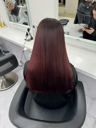 ロング カラー パーマ ヘアアレンジ メンズ キッズ 🩰トレンド垢抜け ヘアUNITED🩰のヘアスタイル