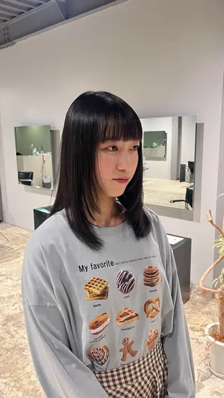 パーマ one momokaのヘアスタイル