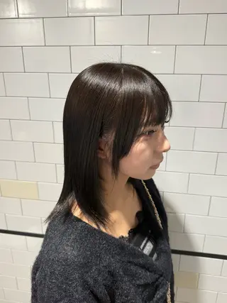 ミディアム 直前予約大歓迎‼️/ 松野和志のヘアスタイル