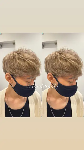 カラー ヘアアレンジ メンズ 🌻Insta指名 NO.1🌻Shoのヘアスタイル