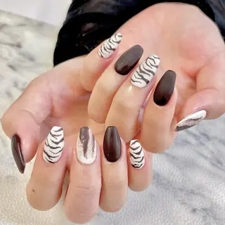 ネイル 🤎🧸 Aya 🧸🤎のネイルデザイン