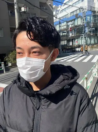 ショート カラー パーマ メンズ アイブロウ 渋谷パーソナルカラー 診断🌈✨井上のその他イメージ