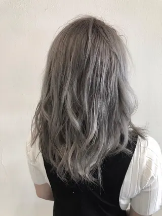 セミロング カラー Hair make VERDA所属・宮下 耕平のヘアスタイル