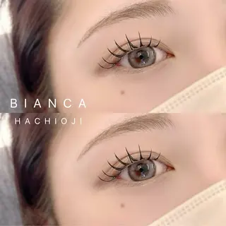 マツエク・マツパ 🌐　BIANCA endo 　🌐のマツエク・マツパデザイン