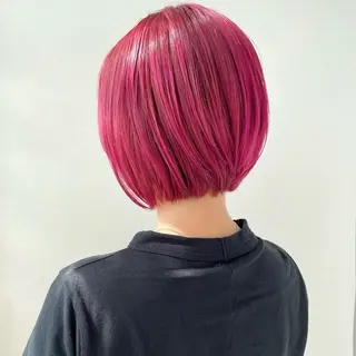 ショート ボブ/ショートボブ/ 岡山駅/別曽遥也のヘアスタイル