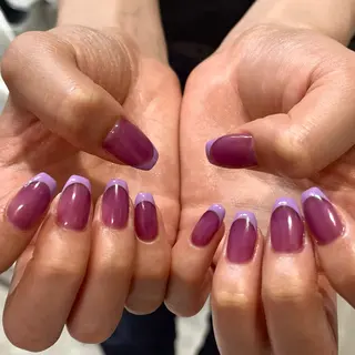 ネイル 0203ムニムサン 💙Honokaのネイルデザイン