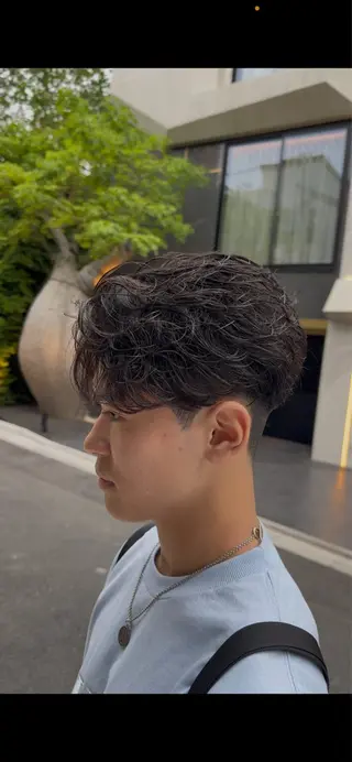 パーマ メンズ fifth　石垣 海音のヘアスタイル