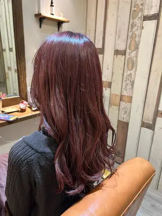 ロング カラー 鈴木 香奈のヘアスタイル