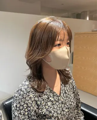 ミディアム KOLOR所属・KOLOR 中村のヘアスタイル