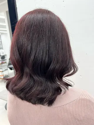 ミディアム カラー 🎀ちさ🎀 JILLSTUDIOのヘアスタイル