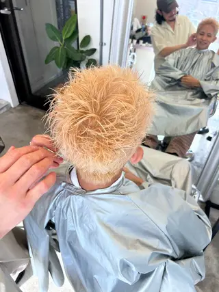 カラー メンズ 🐩🎀ness / ルリ🔮🍓のヘアスタイル