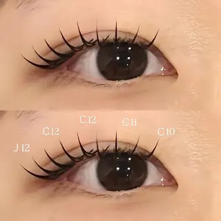 マツエク・マツパ Belle fee 伊藤のマツエク・マツパデザイン