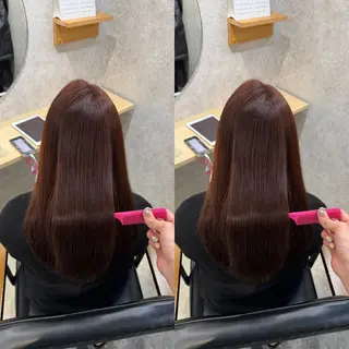 ロング 全席個室美容室 DEFI上野 髪質改善&トリートメント所属・ほの かのヘアスタイル