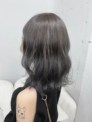 ミディアム カラー ガレリアエレガンテ福岡店所属・野田 裕貴のヘアスタイル