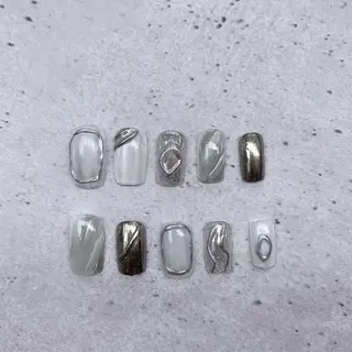 ネイル 平野葵🎀 hair/nailのネイルデザイン