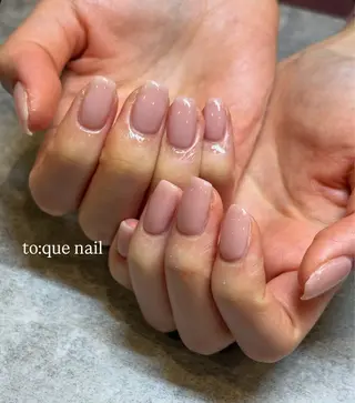 ネイル to:que(トーク)所属・本町🤍ちゅるん 自爪育成✨🤍のネイルデザイン