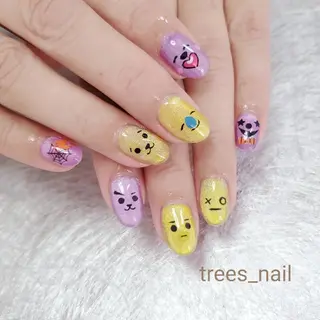 ネイル trees_ nailのネイルデザイン