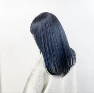 ロング カラー くすみミルクティー／ ブラウン🪡TOWAのヘアスタイル