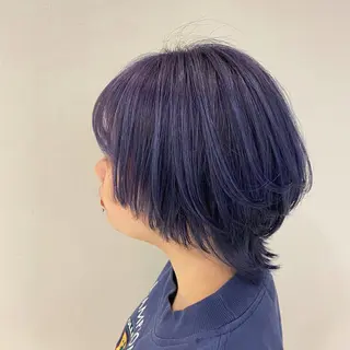 ショート カラー ベレーザ渋谷所属・🦋ハイトーン・髪質 改善🦋成嶋 朋希のヘアスタイル