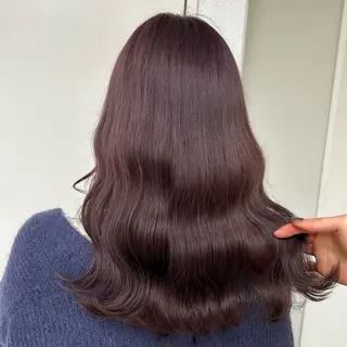 カラー ︎︎🌟韓国艶カラー ︎🌟璃奈 (ﾘﾅ)のヘアスタイル