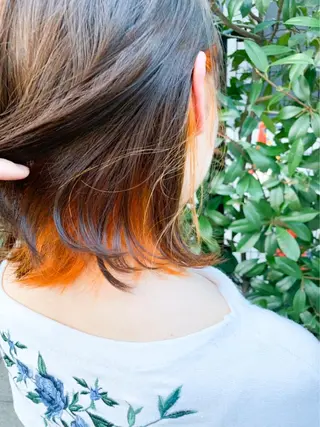 ミディアム カラー 🔆学生に人気🔆 AEQUITASのヘアスタイル