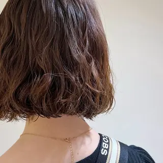 ショート パーマ 中韓𝐌𝐈𝐗🩶 𝐘𝐔𝐊𝐀のヘアスタイル