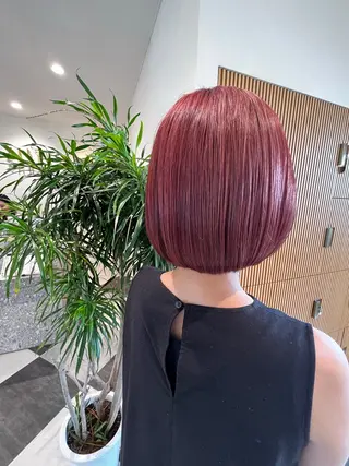 ミディアム 【髪質改善/Bob】 "Yuki"のヘアスタイル
