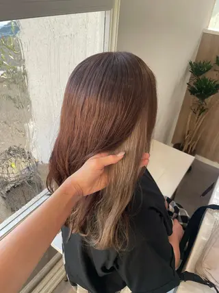 ロング 高橋 真歩のヘアスタイル