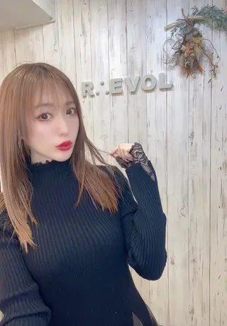 セミロング カラー ✨美髪師✨小原 浩一のヘアスタイル