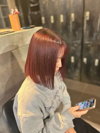 ショート 🌷ブリーチ縮毛矯正 /mina🌷のヘアスタイル