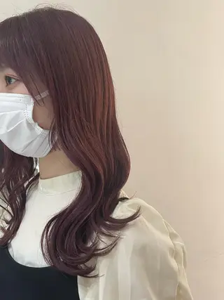 セミロング カラー ボブ美容師 /馬場 翼のヘアスタイル