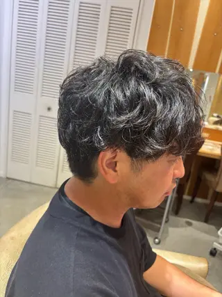 パーマ メンズ adorable万代店所属・adorable 綿貫羽南のヘアスタイル