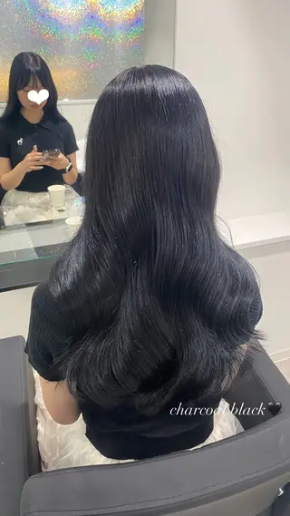 カラー AO所属・RISAKO 艶髪モテヘア🎀府中のヘアスタイル