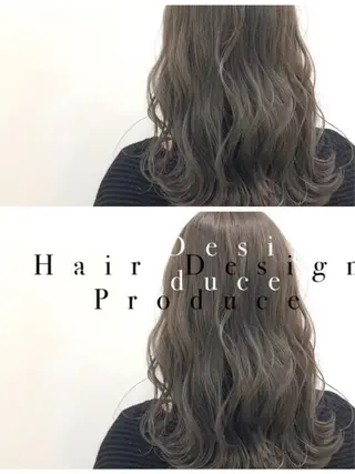 セミロング 【髪質改善カラー】 瀧田嵐士🇰🇷のヘアスタイル