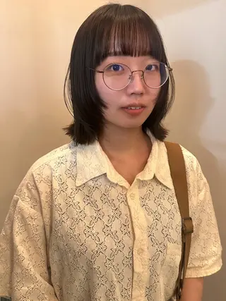 ミディアム 🐏nao暖色カラー 《上前津/大須》🐏のヘアスタイル