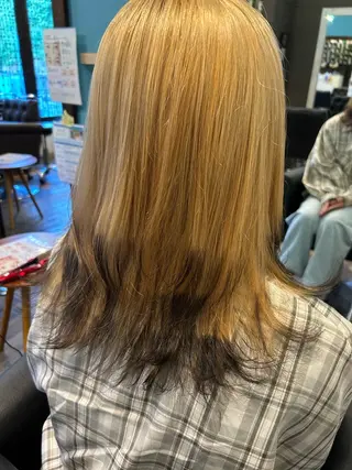 ロング 谷 未来美のヘアスタイル