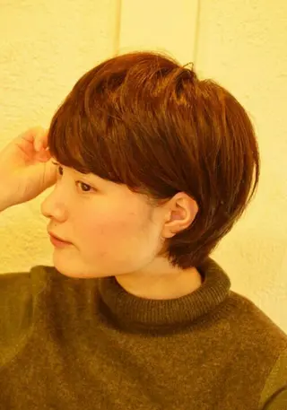 ショート カラー 小顔ショート✁ ⁂Yukari⁂のヘアスタイル