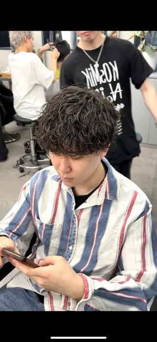 パーマ メンズ メンズパーマ全般/ 似合わせ/ジョウのヘアスタイル