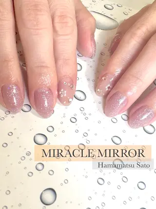 ネイル ミラクルミラー 町野のネイルデザイン