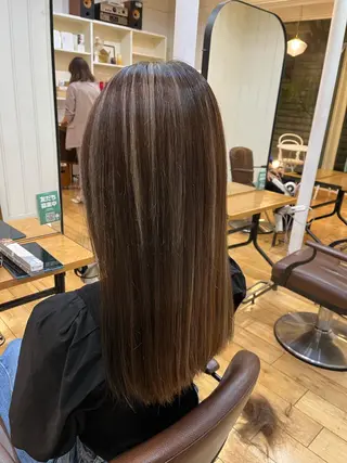 ロング カラー ショート/ボブ/透明 感カラー/高橋あみのヘアスタイル