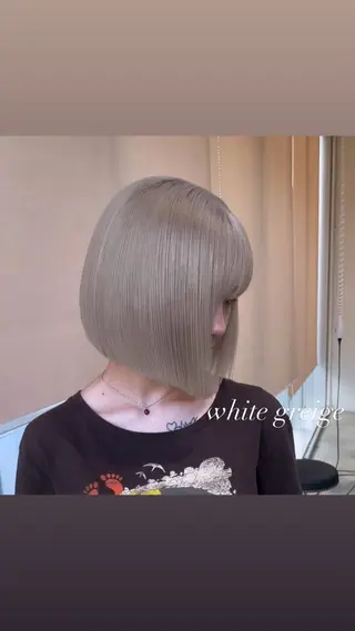 ショート カラー 💜ハイトーン💛 マジカルかいちゃんのヘアスタイル