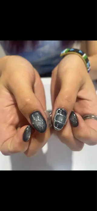 ネイル クルミ/ 💕ワンホンネイルのネイルデザイン