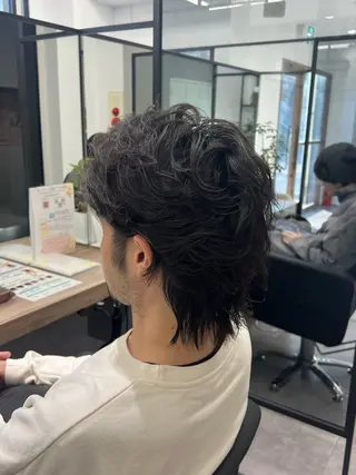パーマ メンズ hair salon UNO伊勢原店所属・はる 「モデル募集中」のヘアスタイル