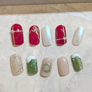 ネイル 6RokuHair（ロクヘアー)所属・門川 茉奈美のネイルデザイン