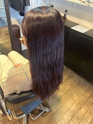 カラー 福井 愛瑠のヘアスタイル