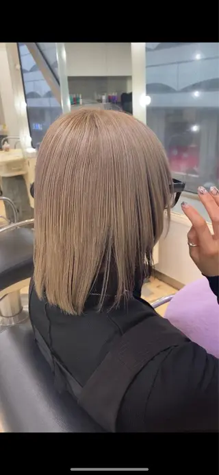 ショート 韓国レイヤー×モテ髪 /MITSUKI🤍のヘアスタイル