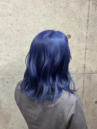 ミディアム カラー ハイトーン/ブリーチ /hikaruのヘアスタイル