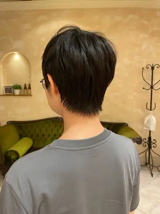 ショート ボブ ホノカのヘアスタイル